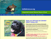 Tablet Screenshot of indilabrescue.org